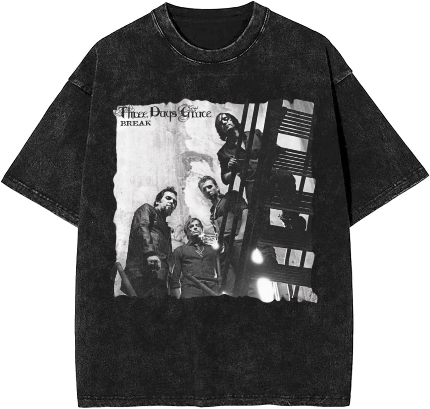 Three Days Grace Shirt Men Women Vintage Oversized T Shirt Summer
