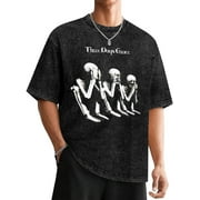 Three Days Grace グラフィックTシャツ ブラック Three Days Grace Shirts