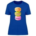 thumbnail image 1 of Three Delicious Macarons Tee Women's -Image by Shutterstock, 1 of 1