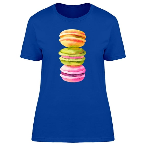 Three Delicious Macarons Tee Women's -Image by Shutterstock