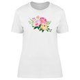 thumbnail image 1 of Three Different Colored Flowers Tee Women's -Image by Shutterstock, 1 of 1