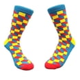 thumbnail image 1 of Three Dimensional (3D) Patterned Socks from the Sock Panda (Adult Medium - Women's Shoe Sizes 5-10), 1 of 1