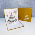 thumbnail image 1 of 100Fens Three-Dimensional Birthday Card Cake Small Card Printing Photo Special Gift, 1 of 2