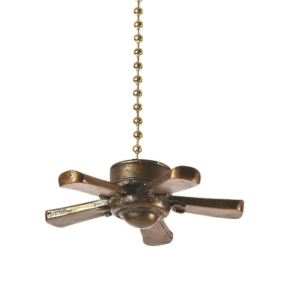 Three Dimensional Ceiling Fan Decorative Fan Light Pull