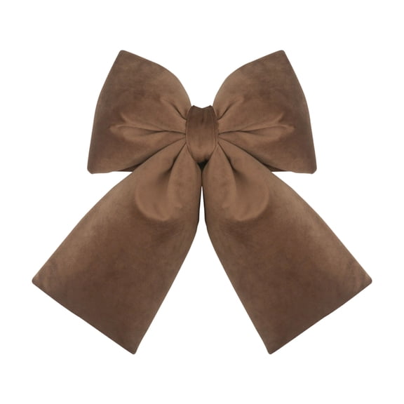 Three-Dimensional Christmas Bow Ornament, Handmade Velvet Bow Pendant for Tree Decoration and Holiday Scene Design, Perfect for Christmas Celebrations and Special Events