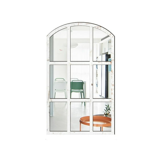 Three-Dimensional Imitation Window Wooden Acrylic Mirror Wall Sticker Decoration