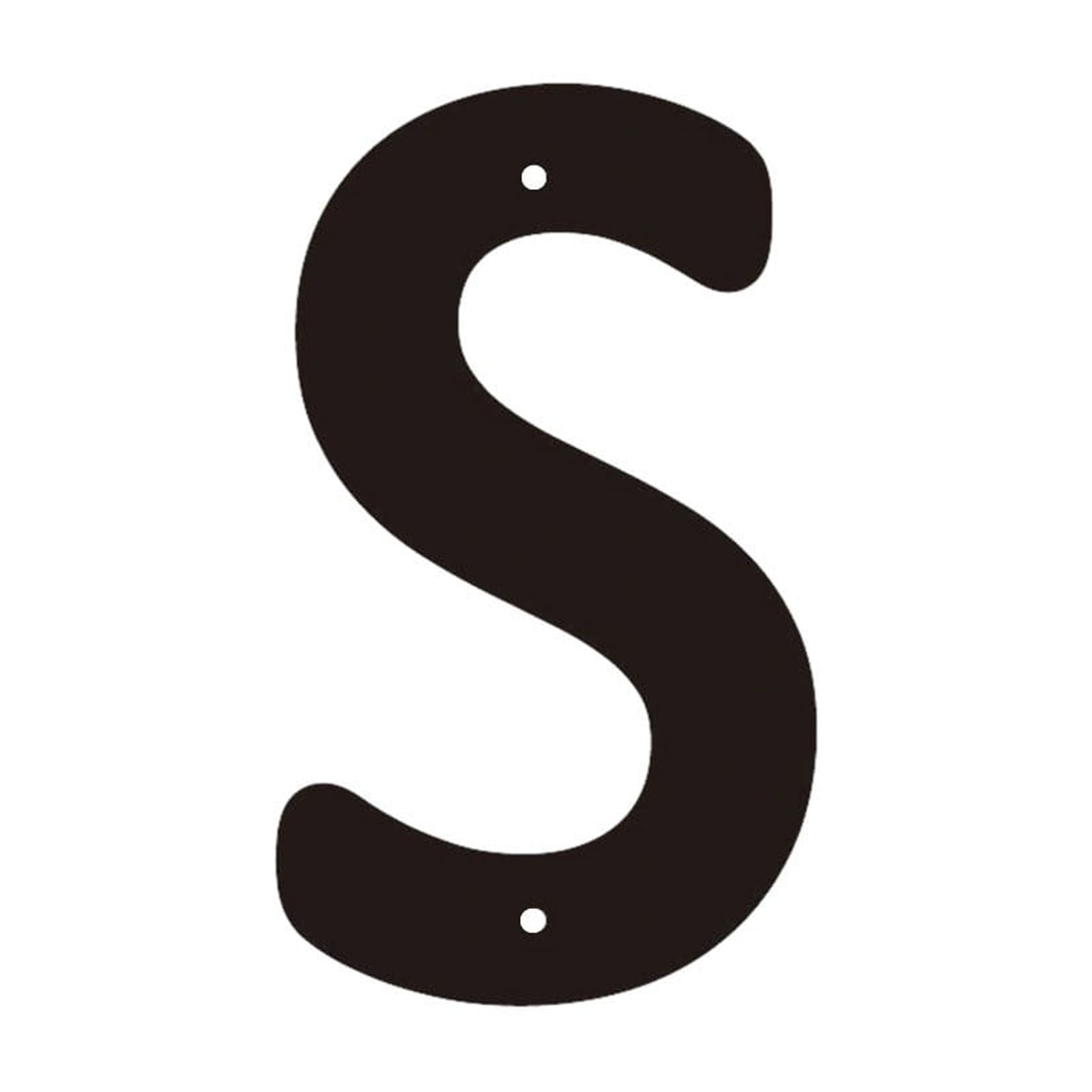 Three-Dimensional Iron House Number, Modern Letter Sign, Rustproof ...