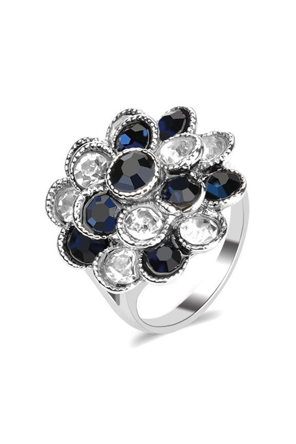 Three-Dimensional Layered Korean Imported Ring