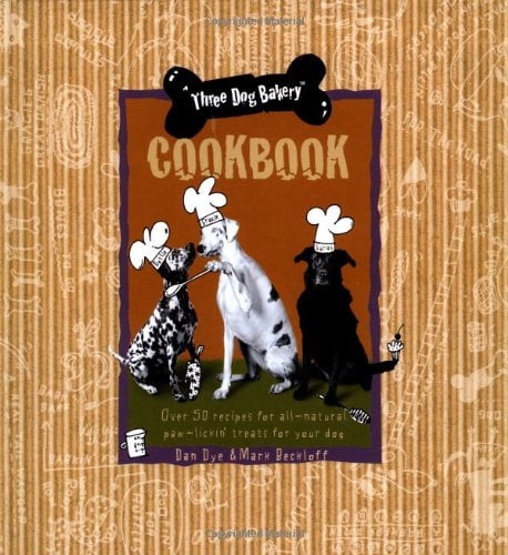 Pre-Owned Three Dog Bakery Cookbook : Over 50 Recipes for All-Natural Treats for Your Dog (Hardcover)