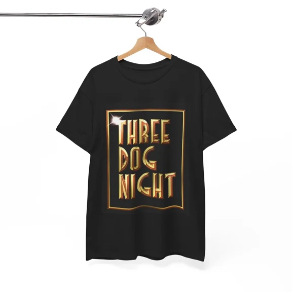 Three Dog Night Tshirt Retro Rock Classic Band Merch Unisex Heavy Cotton Tee | eBay