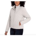 thumbnail image 1 of Three Dots Ladies' Quilted Jacket GRAY XL, 1 of 4