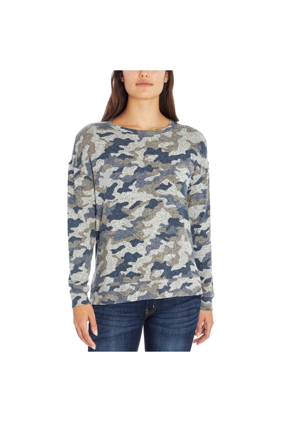 Women's Cozy Long Sleeve Top (Mlti,M)