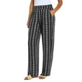 thumbnail image 1 of Three Dots Women's Elastic Pull On Pant with Pockets (US, Alpha, Medium, Regular, Regular, Multi), 1 of 1