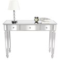 thumbnail image 1 of Three Drawers Mirror Table Dressing Table Console Table, 1 of 6