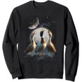 Three Ducks Howling at the Moon Wildlife Graphic Sweatshirt - Walmart.com