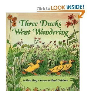 Pre-Owned Three Ducks Went Wandering (Paperback) 0590303619 9780590303613