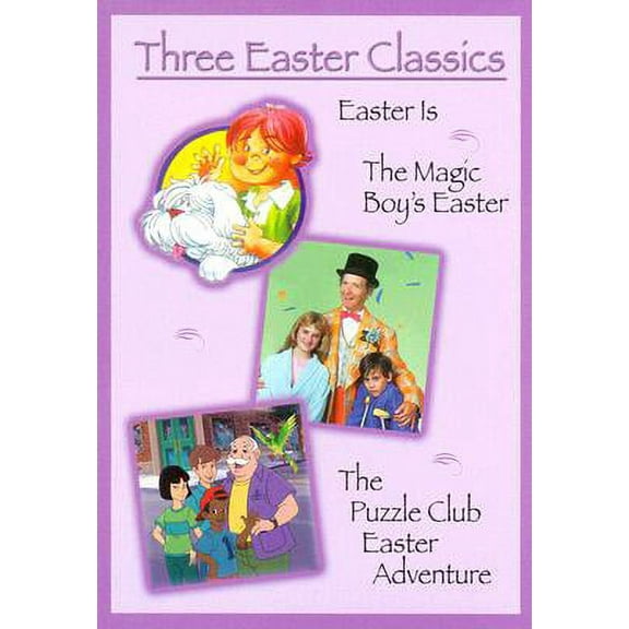 Three Easter Classics NEW DVD Easter Is, Magic Boy, Puzzle Club Easter Adventure
