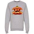 thumbnail image 1 of Three Faced Pumpkin S Sweatshirt Men's -Image by Shutterstock, 1 of 1