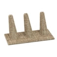 thumbnail image 1 of Three Finger Burlap Ring Display - Jewelry Display, 1 of 2