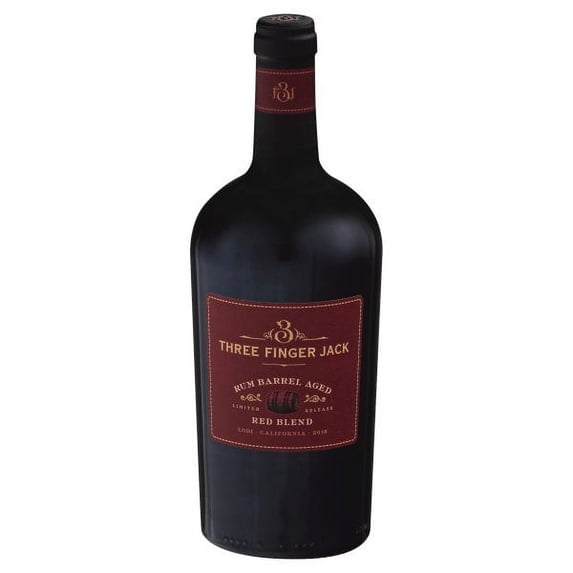 Three Finger Jack Wine 750ml Bottle