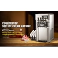 thumbnail image 1 of Three Flavor Soft Ice Cream Machine with LED Display and Thick Insulation, 1 of 8