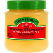 Three Flowers Brilliantine Solid, 3.25 Ounce, Pack of 3
