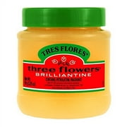 Three Flowers Brilliantine Solid Pomade, 3.25 oz, 3 Pack
