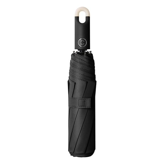 Three Fold Automatic Opening And Closing Buckle Umbrella Compact Umbrella Automatic Opening And Closing Folding Umbrella Tote Umbrellas for Women Umbrella for Purse Umbrella with Solar Lights Car