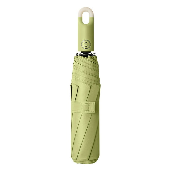 Three Fold Automatic Umbrella with U-shaped Handle Durable and Compact for Easy Carrying