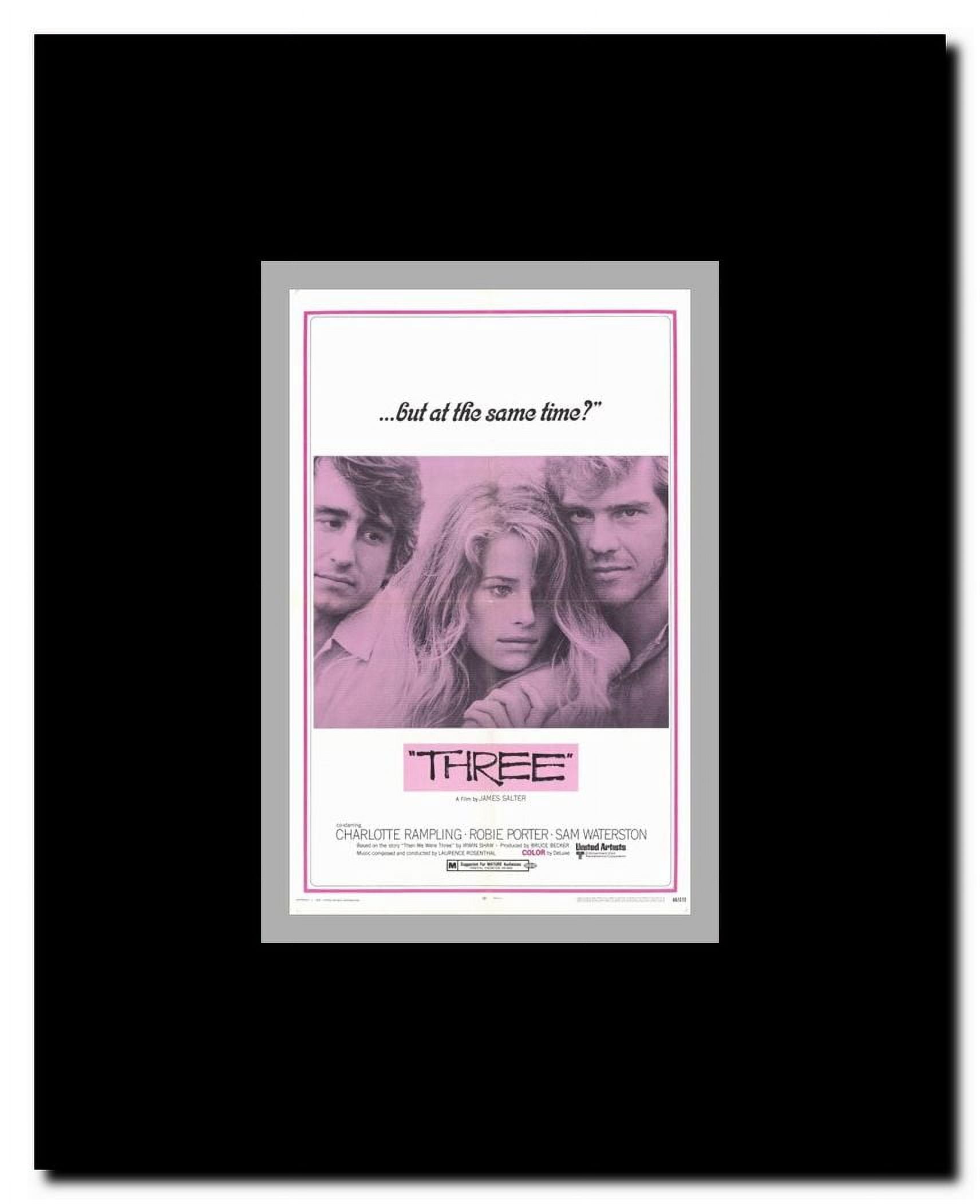 Three Framed Movie Poster