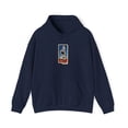 thumbnail image 1 of Three Frogs Skeleton Birdhouse Berra Santos Vintage Skateboard 2002 Hoodie Print - 4XL / Navy, 1 of 5