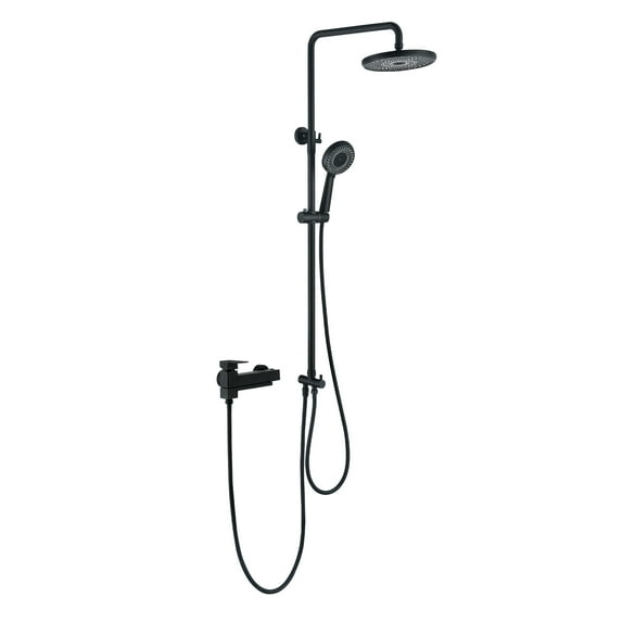 Three Functions Complete Shower System with Rough-in Valve