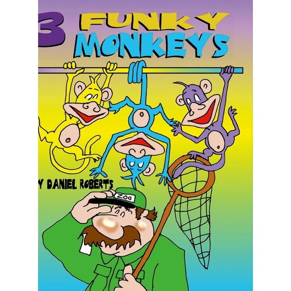 Three Funky Monkeys, (Hardcover)