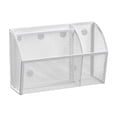 thumbnail image 1 of Rack Storage Organizer for Room, Metal Shelf with Pen Holder and Whiteboard Compatible with Living Space and Cabinet Display, 1 of 4