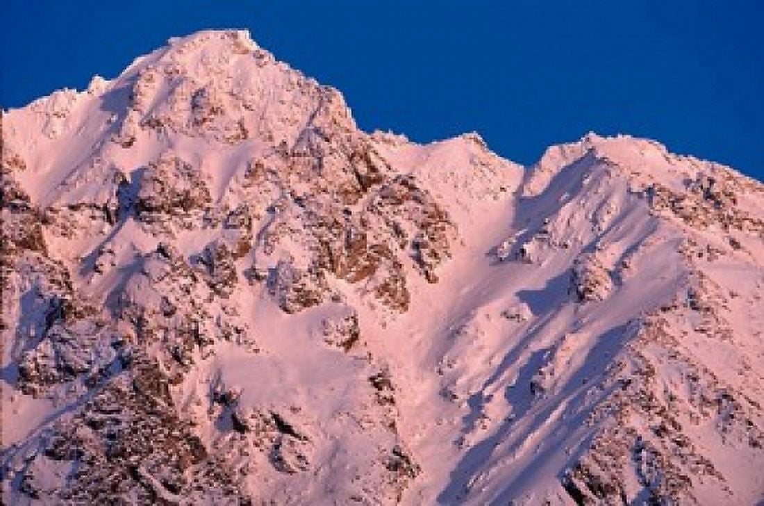 Three Guardsmen Mountain British Columbia Canada Canvas Art - Dee Ann Pederson DanitaDelimont (26 x 17)