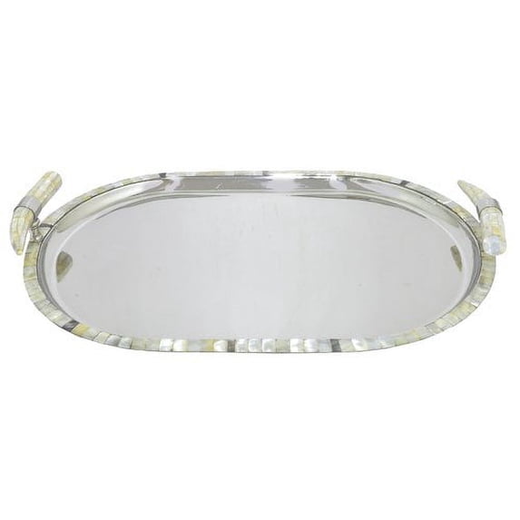 Three Hands Co. Stainless Steel Serving Tray