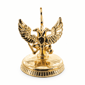 Three Headed Eagle Metal Egg Stand Holder