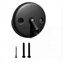 Three-Hole Bathtub Overflow Panel Bathtub Overflow Drain Cover Fit Most Bathtubs