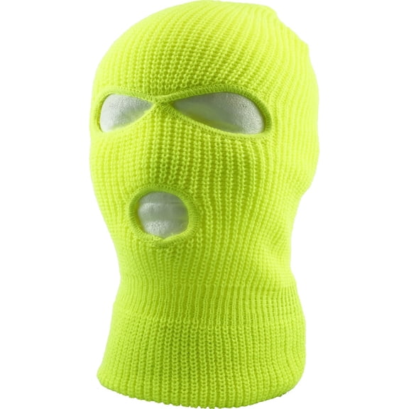 Three Hole Mask Full Face Cover Ski Hat Winter Knitted Beanie
