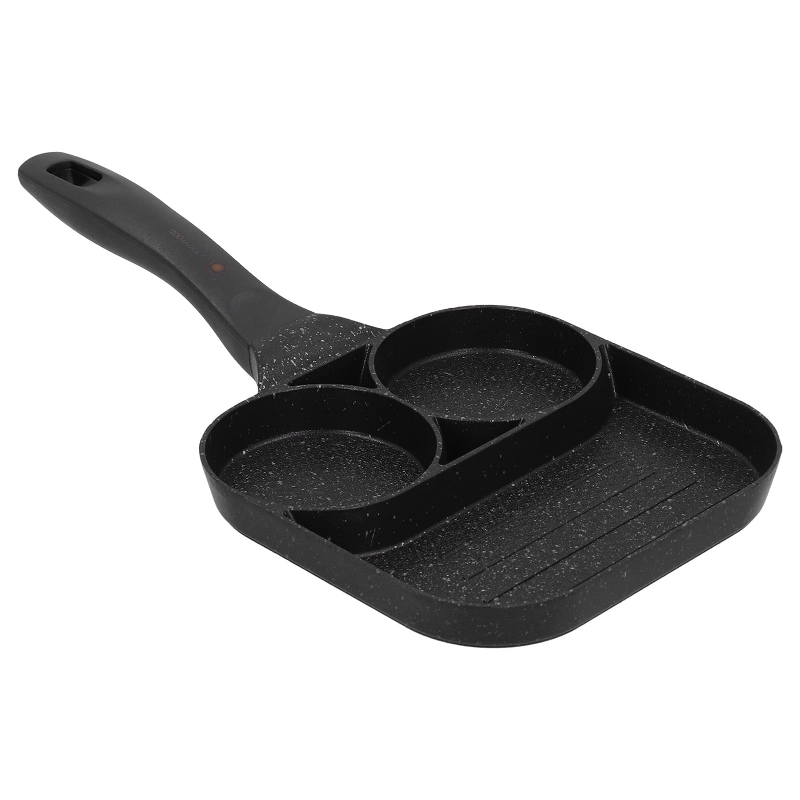 Three In One Cup Fried Egg Pan, Medical Stone Non Stick Frying Pan DIY Medical Stone Frying Pan