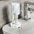 thumbnail image 1 of Three In One Toothbrush Cup Holder Tooth Cup Toothpaste Storage Rack Drainable Proof Toothbrush Storage Rack High-quality, 1 of 9