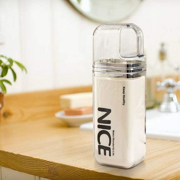 Three In One Travel Toothbrush Holder Mouthwash Cup Bathroom Toothpaste Toothbrush Multifunctional Toothbrush Cup