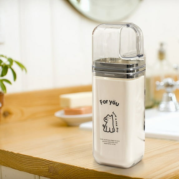 Three In One Travel Toothbrush Holder Mouthwash Cup Bathroom Toothpaste Toothbrush Multifunctional Toothbrush Cup