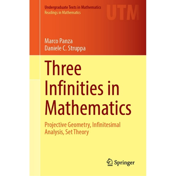 Three Infinities in Mathematics: Projective Geometry, Infinitesimal Analysis, Set Theory, (Hardcover)