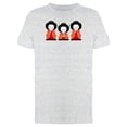thumbnail image 1 of Three Japanese Dolls Tee Men's -Image by Shutterstock, 1 of 2