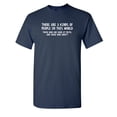 thumbnail image 1 of There Are Three Kinds Of People In This World Humor Mathematics Tshirt Novelty Sarcastic Graphic Tee Christmas Gift For Math Teachers Students Funny Mens T Shirt, 1 of 5