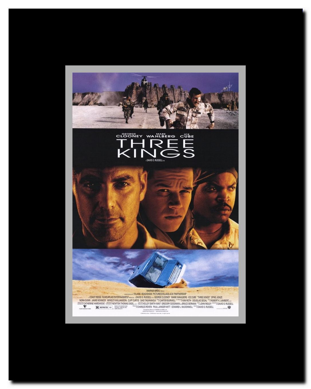 Three Kings Framed Movie Poster