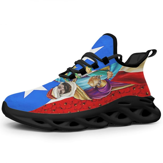 Three Kings Puerto Rico Shoes Trail Running Shoe Non-Slip Breathable Comfortable Sneakers Black Size 12