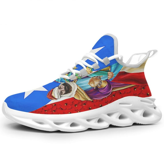 Three Kings Puerto Rico Shoes Trail Running Shoe Non-Slip Breathable Comfortable Sneakers white Size 7.5