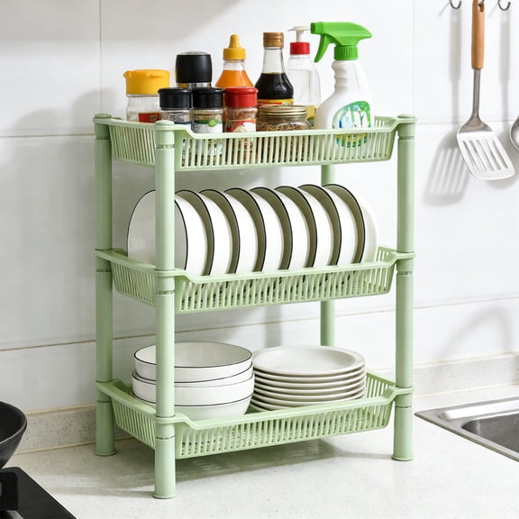 Three Layer Bathroom Countertop Organizer, Counter Shelf, Bathroom Counter Organizer, Countertop Storage, Organization and Storage, Makeup Shelf, Sink Caddy